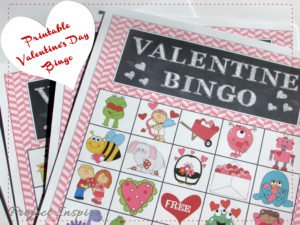 Classroom Valentine Bingo Game