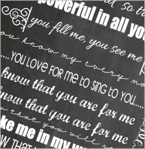 I Know That You Are For Me Chalkboard Art Preview Image