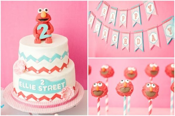 Elmo Birthday Party for Girls