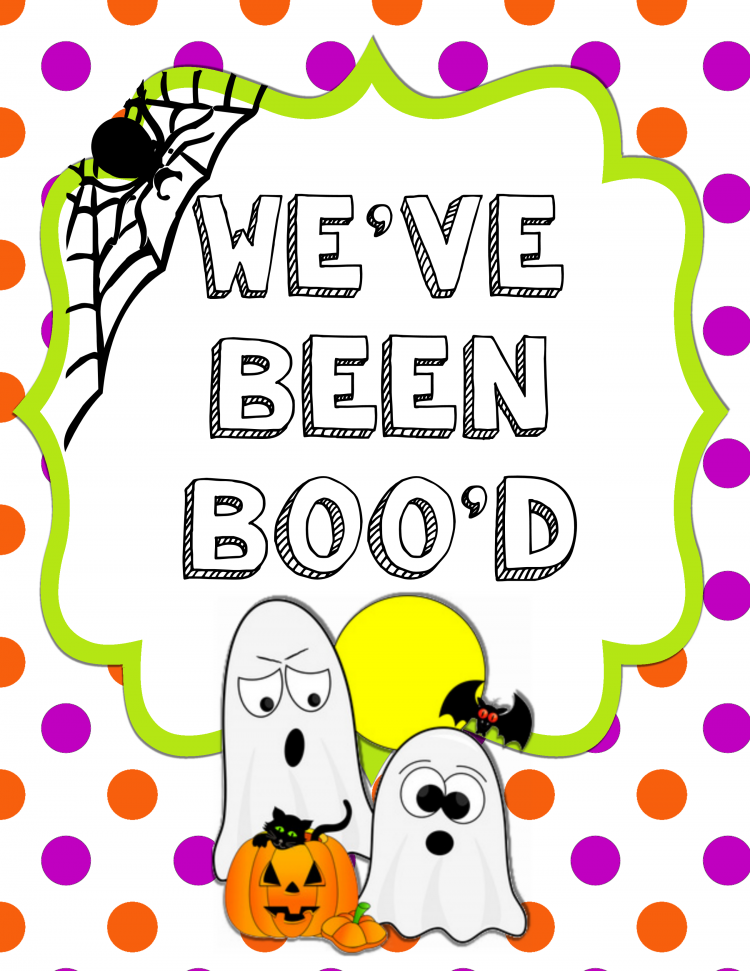 Free Boo Printable