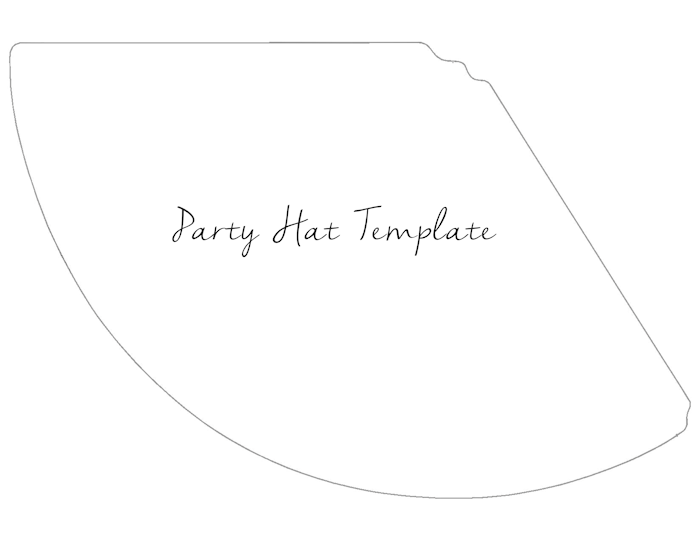 Party Hat Template The Girl Creative