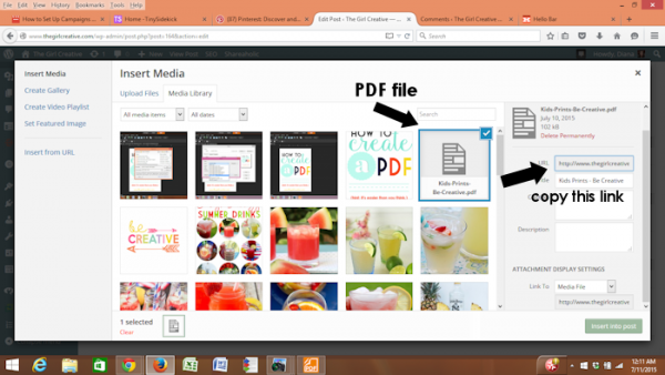 How to Create a PDF - The Girl Creative