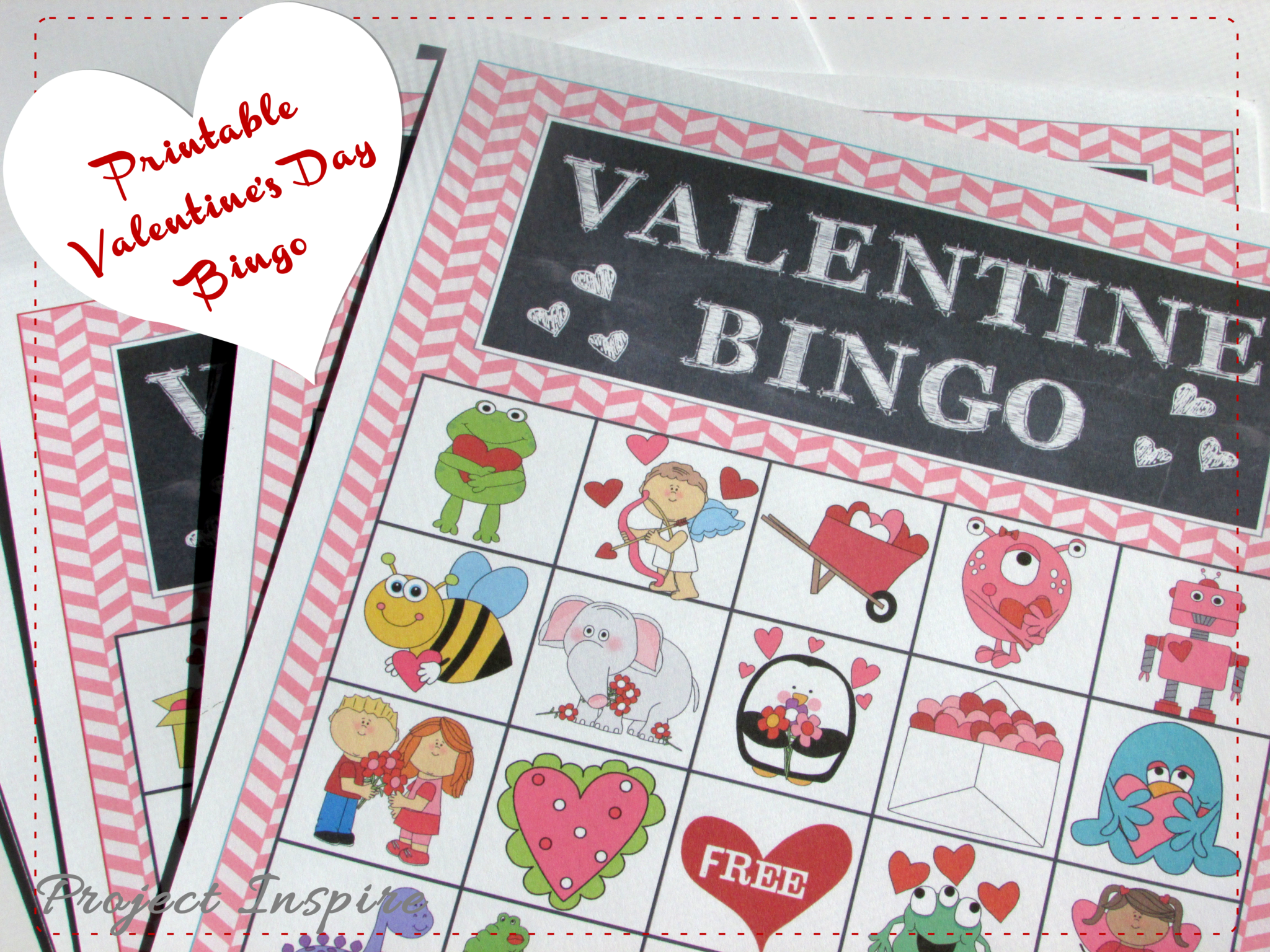 Printable Valentine's Day Bingo - The Girl Creative