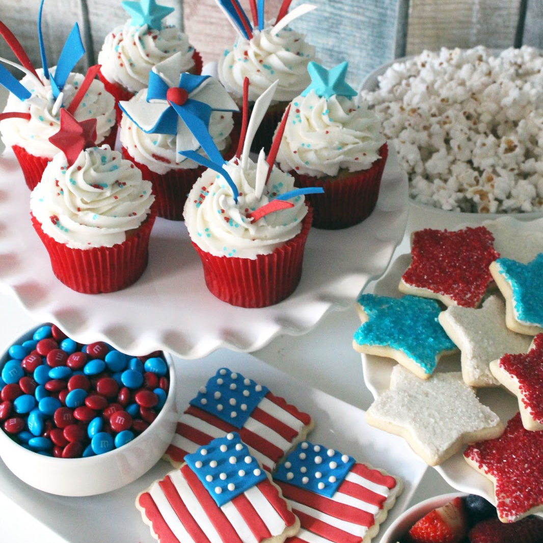 4th of July Dessert Table
