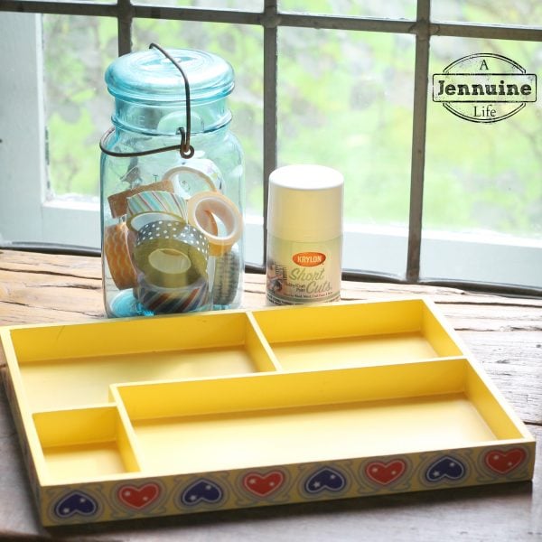 A Jennuine Life: Simple Wooden Tray Transformation