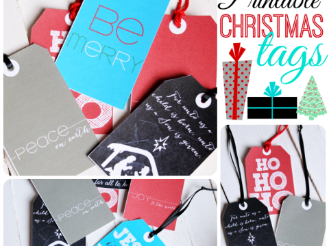 Printable Christmas Tags