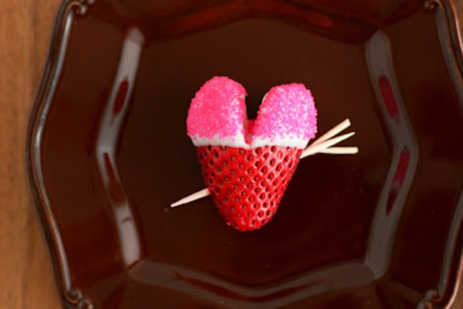 chocolate covered strawberries valentine