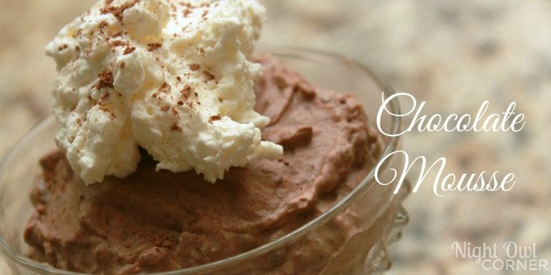 Smooth & Creamy Chocolate Mousse