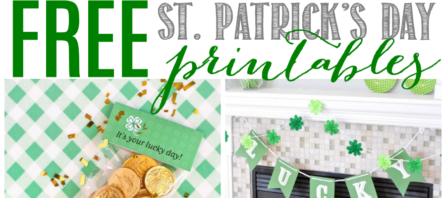 FREE St. Patrick’s Day Printables
