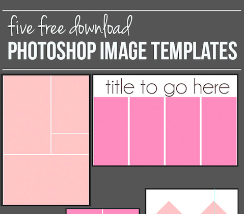 How to create a Photoshop Image Template and free downloads!