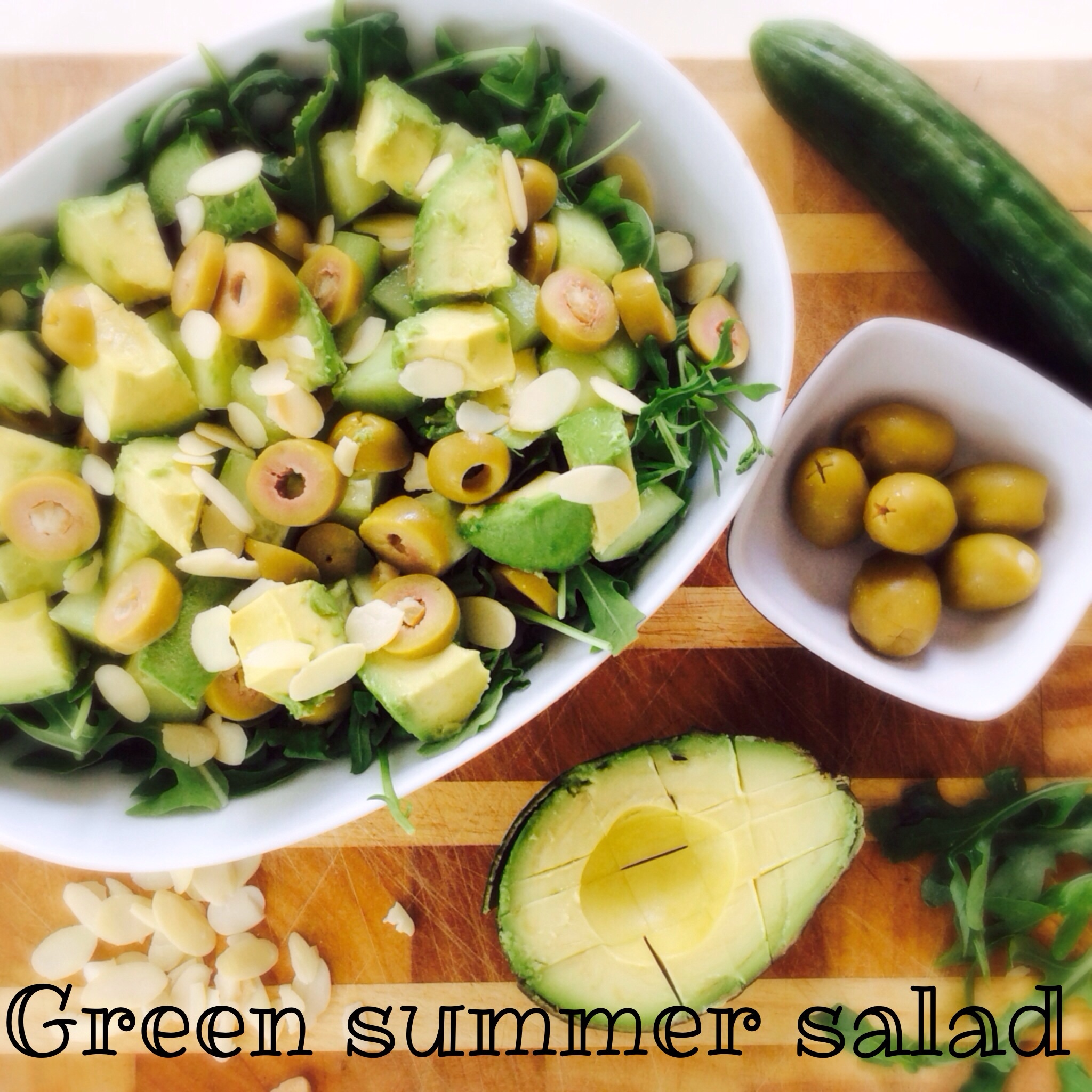 Green Summer Salad #whipitupwednesday