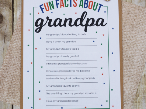 Image for Fun Facts About Grandpa