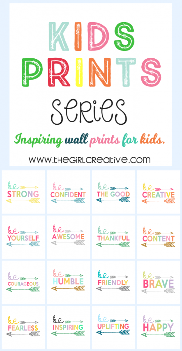 Be The Good Printable | Day 3 Kids Prints Series - The Girl Creative