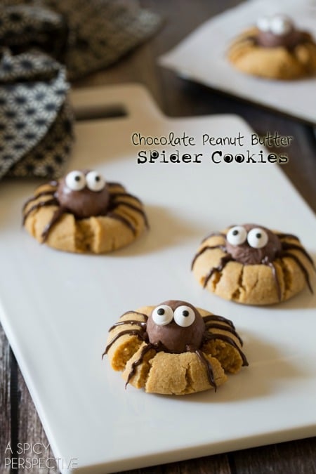 halloween - spider cookies
