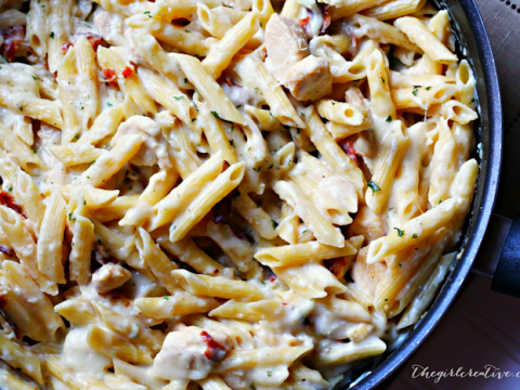 Image for One Pot Chicken Scampi Alfredo