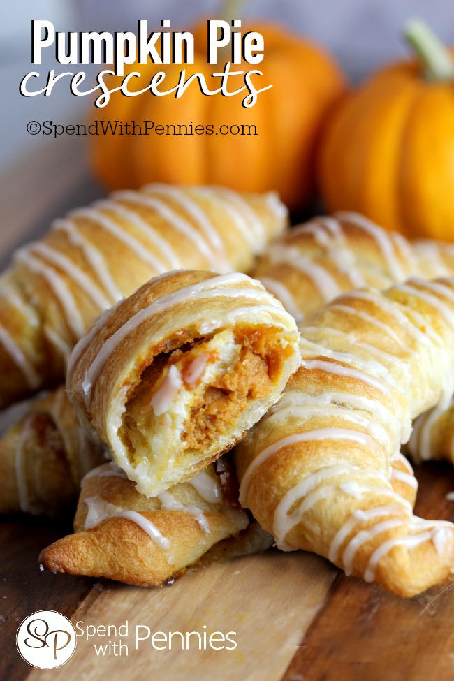 Spend With Pennies.Pumpkin-Pie-Crescents-These-are-delicious-and-easy