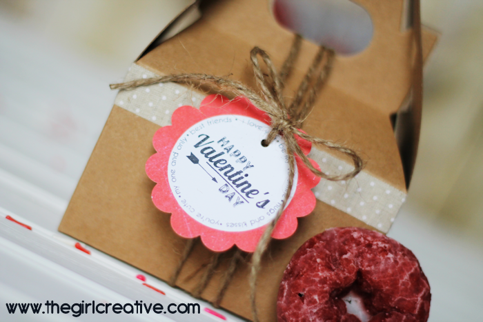 Valentine’s Day Donuts with Free Printable