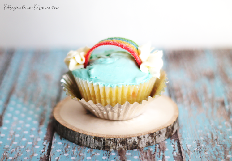 Rainbow Cupcakes are the perfect way to celebrate St. Patrick's Day. They also make a great treat for your Unicorn or My Little Pony themed birthday! Super easy to make!