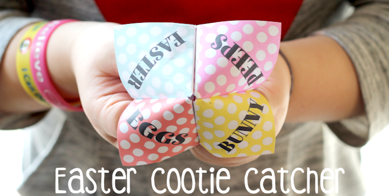 Easter Cootie Catcher | Free Printable