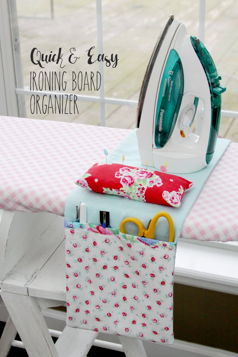 Quick-and-Easy-Ironing-Board-Organizer
