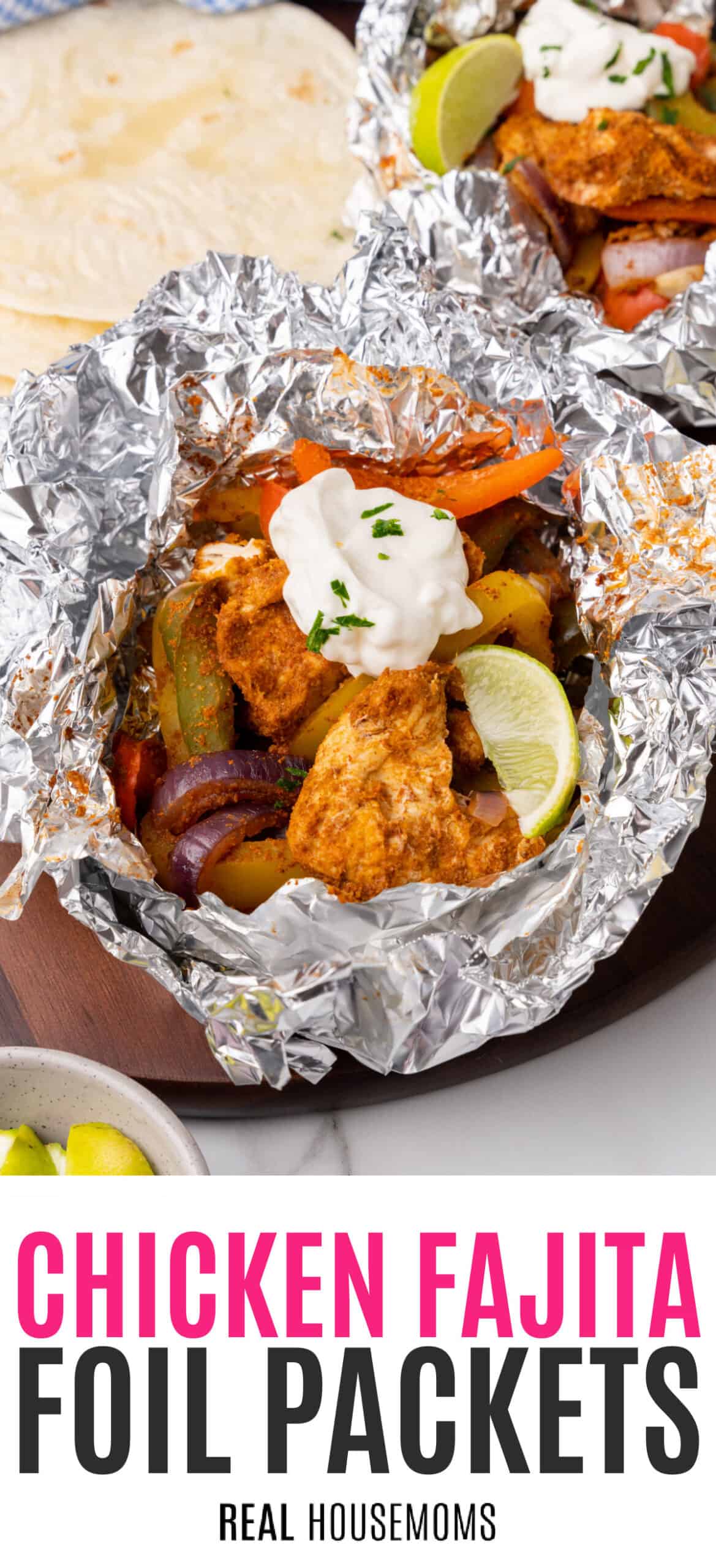 Chicken Fajita Foil Packets HERO scaled