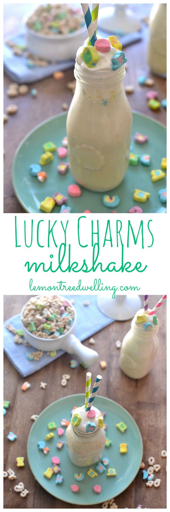 lucky charms milk shake