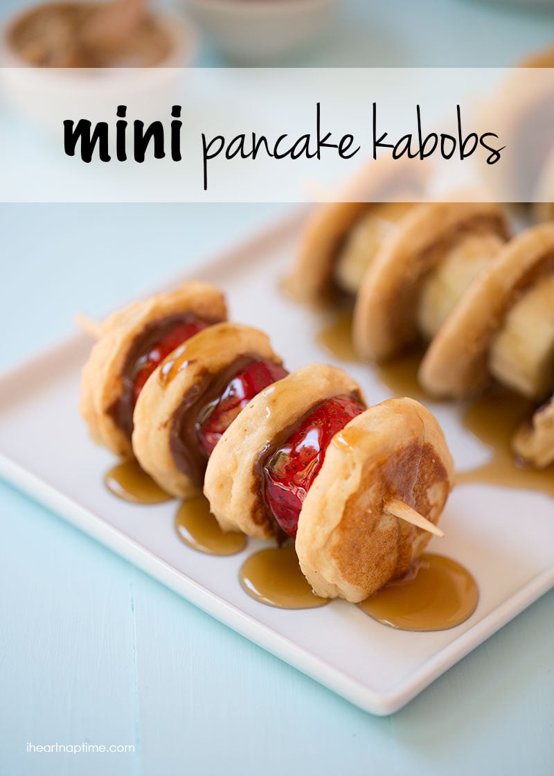 Mini-pancake-kabob