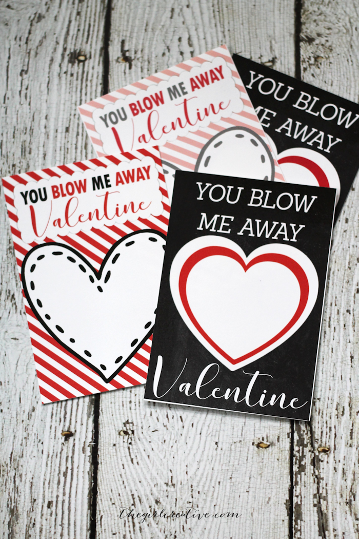 Whistle Valentines | Non Candy Valentines | Valentine's Day Printables