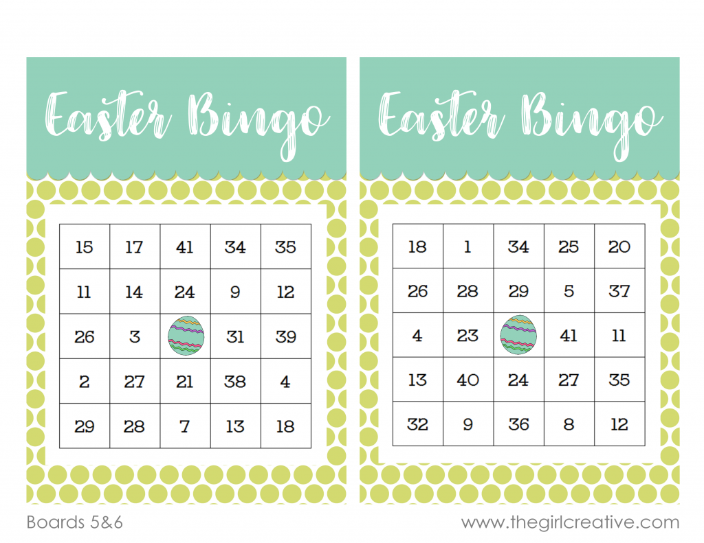 Printable Easter Bingo Game | Easter Activities for Kids | Holiday Fun for Kids