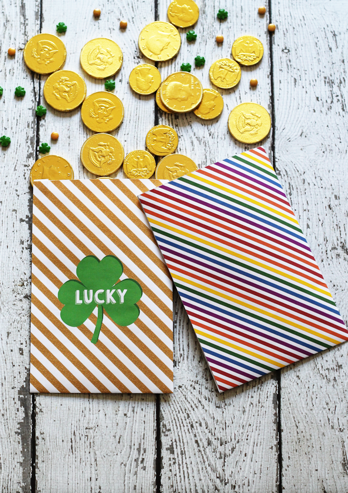 St. Patty's Day Treat Bags - Free Printable
