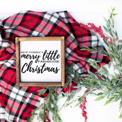 Have Yourself a Merry Little Farmhouse Christmas Free Printable