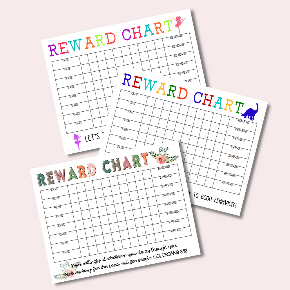 Blank Reward Chart Printable