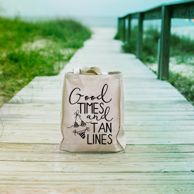 Good Times and Tan Lines (Cut File) - The Girl Creative