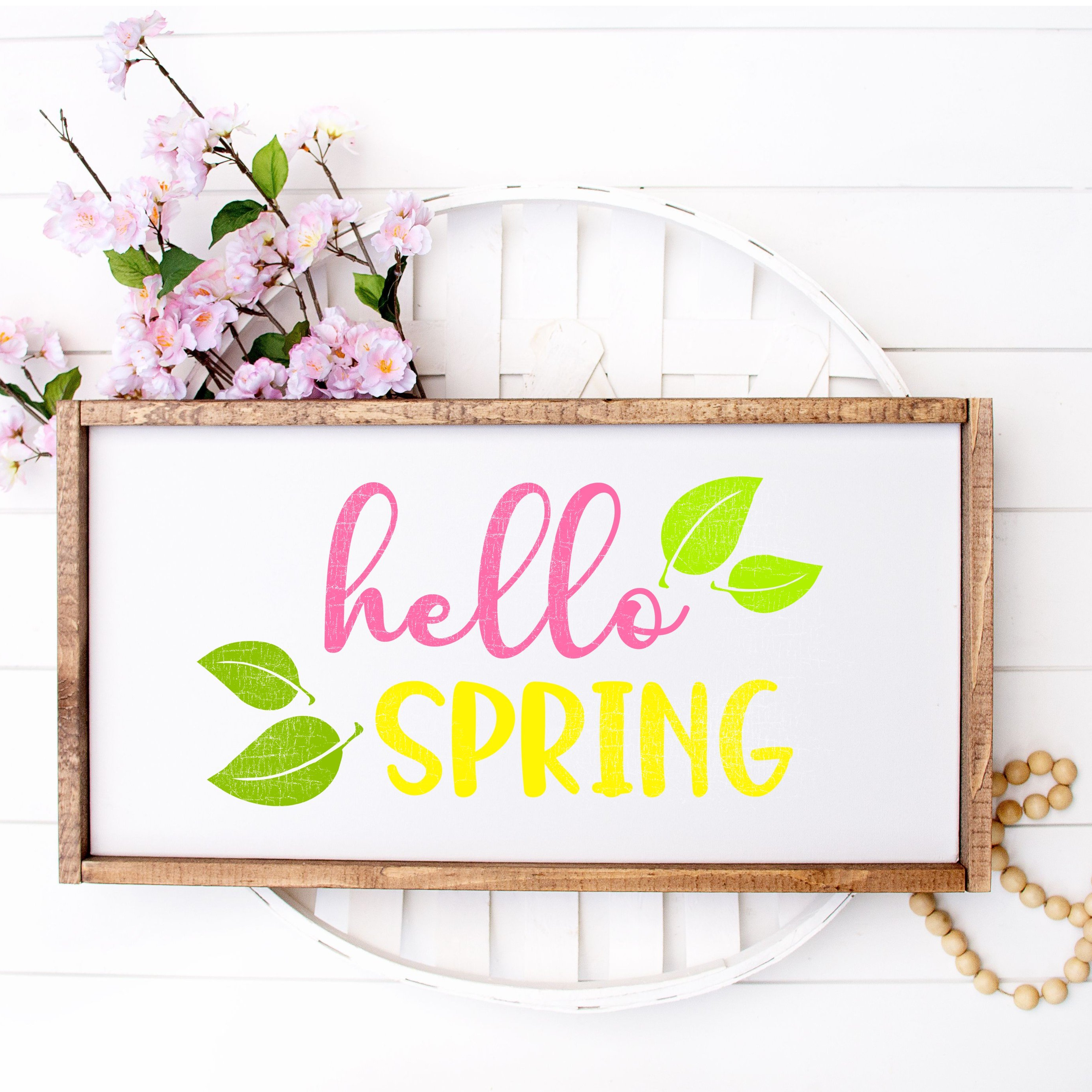 Hello Spring SVG and Printable