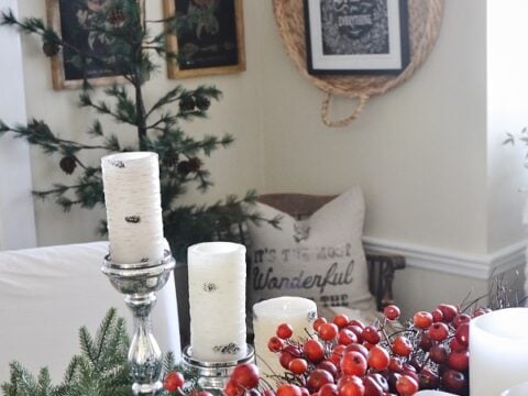 Image for Farmhouse Christmas Dining Room