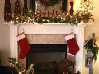 Image for Rustic Christmas Mantel