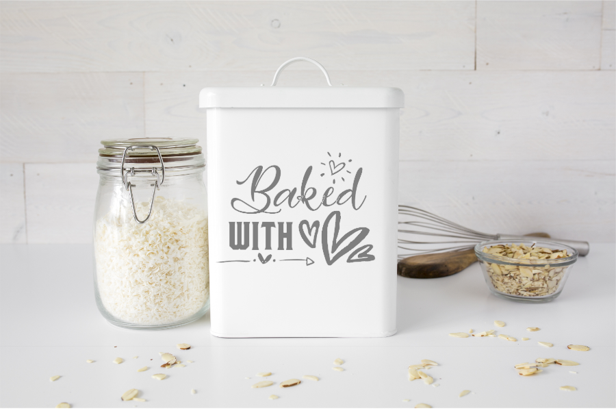 Baked with Love SVG Cut File