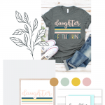 Daughter of the King SVG Design for Cricut and Silhouette