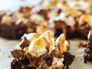 Image for Easy S&rsquo;mores Brownies