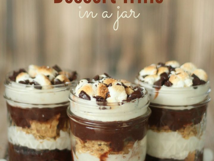 Image for S'mores Dessert Trifle in a Jar