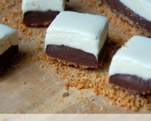 Image for S'mores Fudge Recipe with Marshmallow Topping