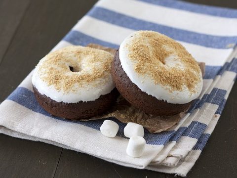 Image for Baked S'mores Doughnuts