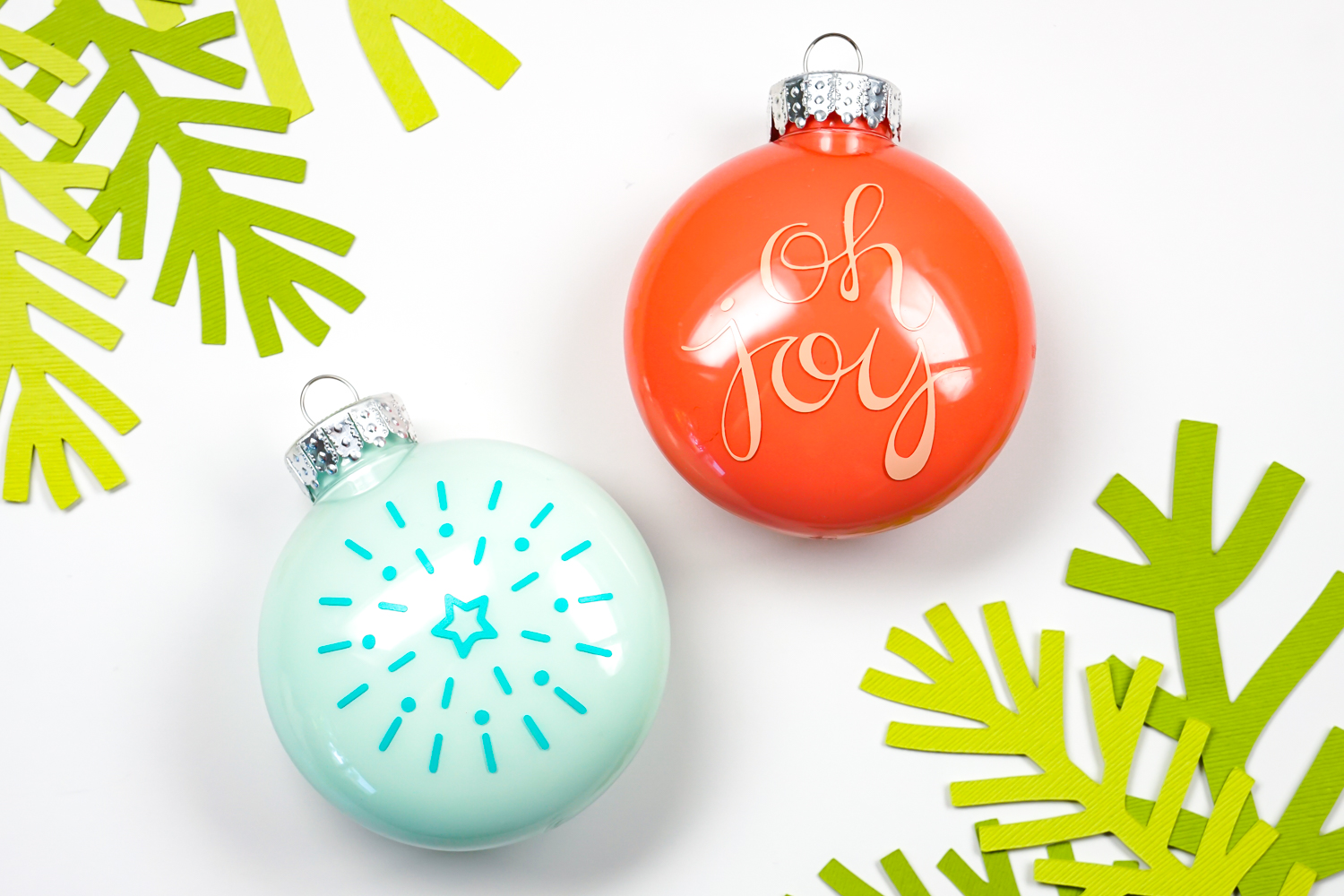 Free Christmas Ornament SVG Bundle - The Girl Creative