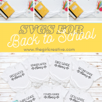 Back to School SVGs