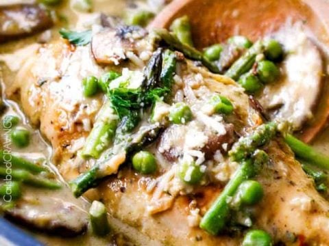 Image for Creamy Parmesan Pesto Chicken Skillet