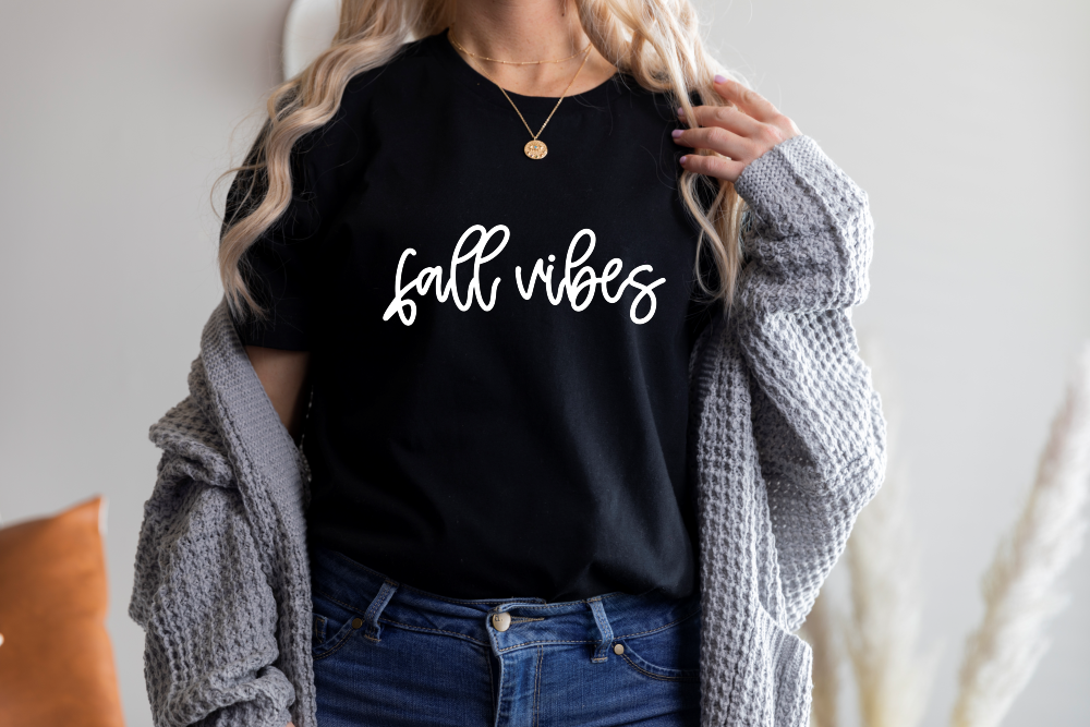 Fall Vibes SVG for Silhouette and Cricut