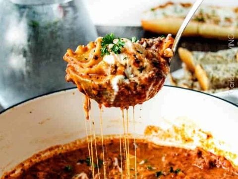 Image for BEST EVER One Pot Lasagna Soup