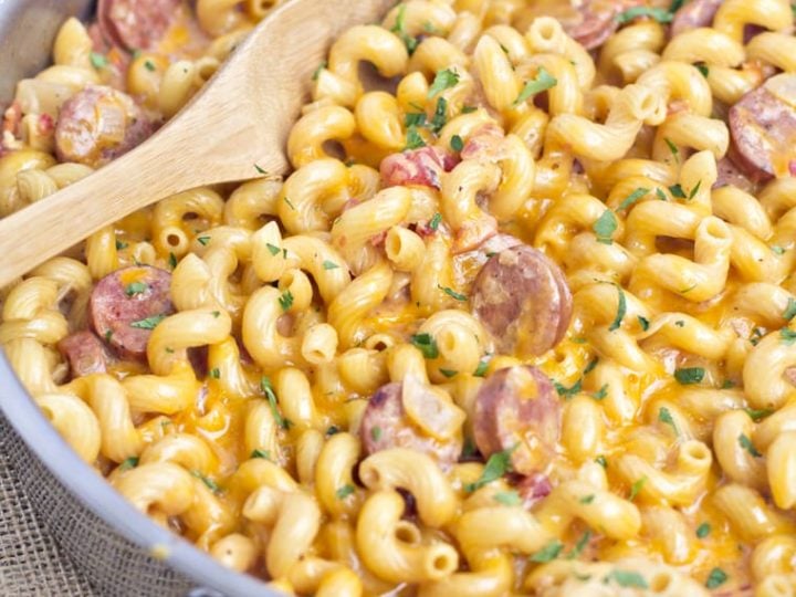 Image for One Pan Chicken Apple Sausage Pasta