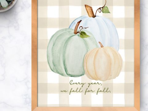 Image for Free Pumpkin Printable // I Should Be Mopping the Floor