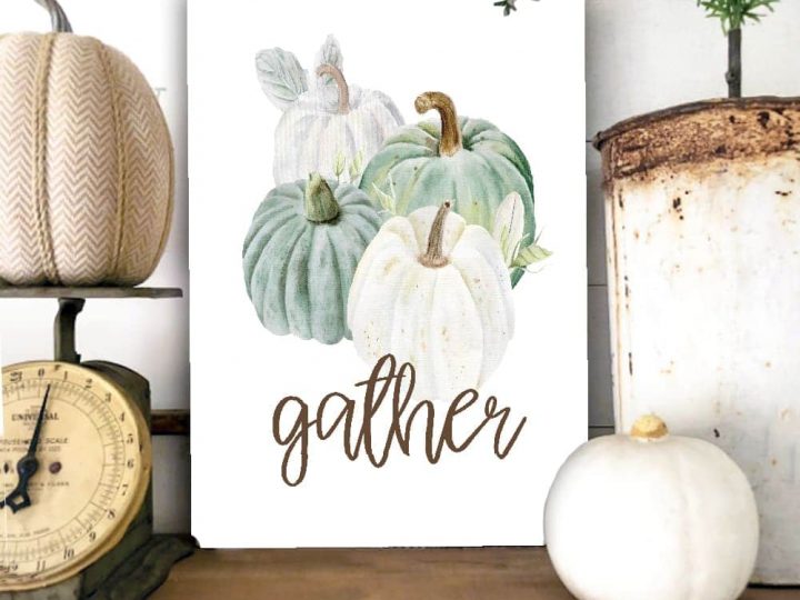 Image for Free Farmhouse Style Fall Printables // Lolly Jane